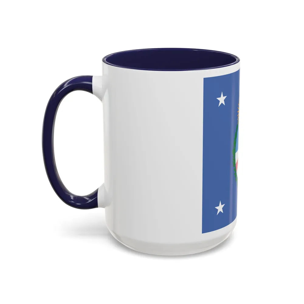 Standard of the President of Argentina Land - Accent Coffee Mug - Go Mug Yourself