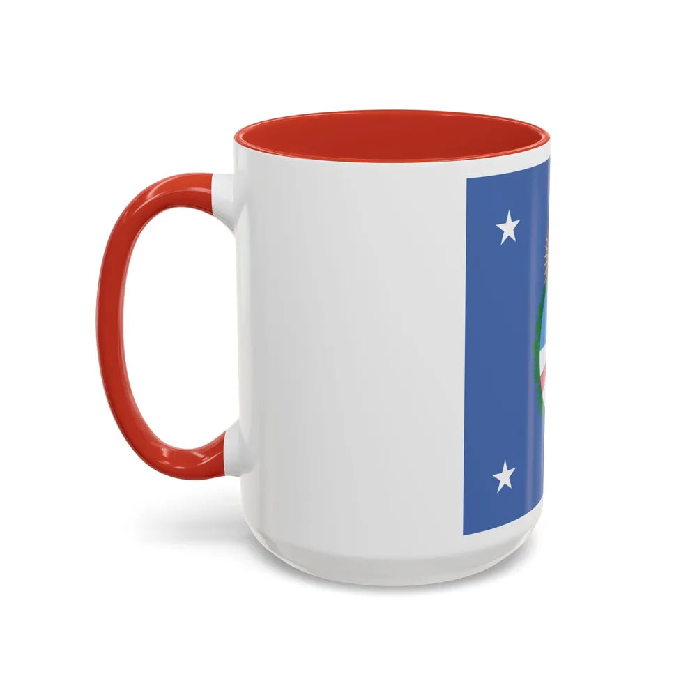 Standard of the President of Argentina Land - Accent Coffee Mug - Go Mug Yourself