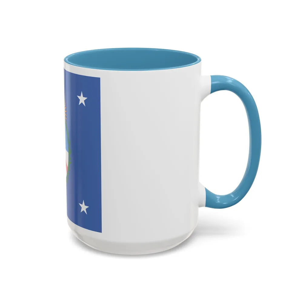 Standard of the President of Argentina Land - Accent Coffee Mug - Go Mug Yourself