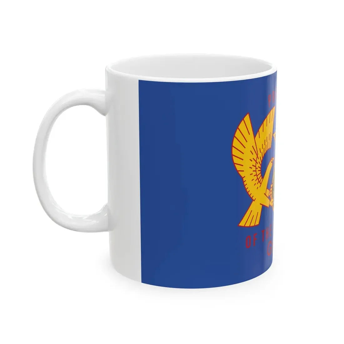 Standard of the President of Ghana original (Ghana) White Coffee Mug - Go Mug Yourself
