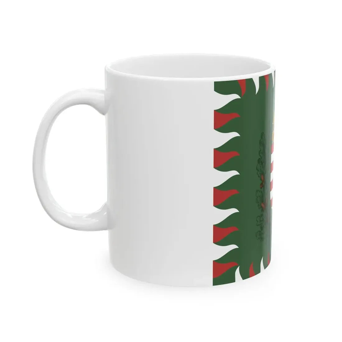 Standard of the President of Hungary 1995 proposal (Hungary) White Coffee Mug - Go Mug Yourself