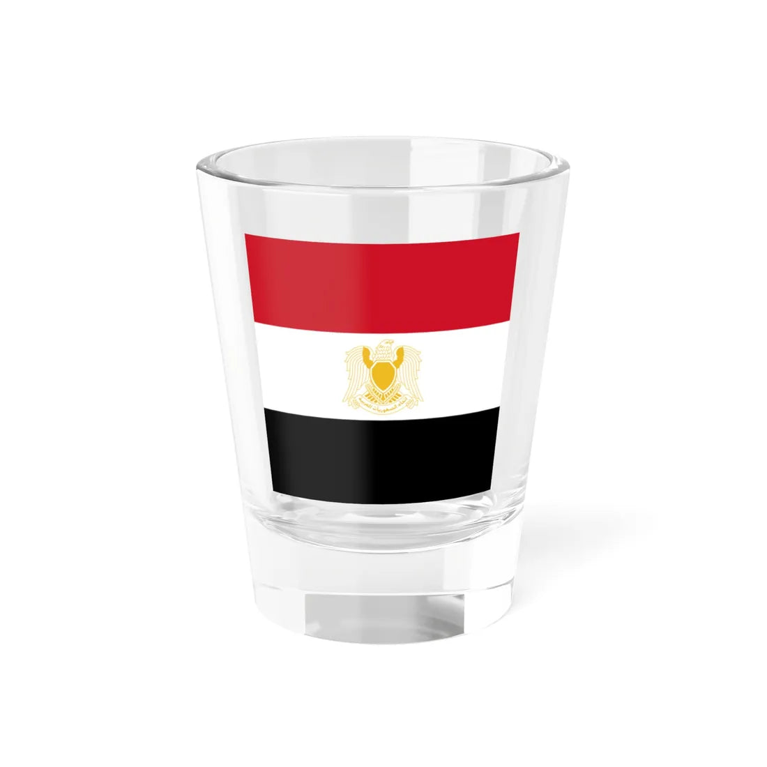 Standard of the President of Syria 1972-1980 (Syria) Shot Glass 1.5oz 1.5oz - Go Mug Yourself