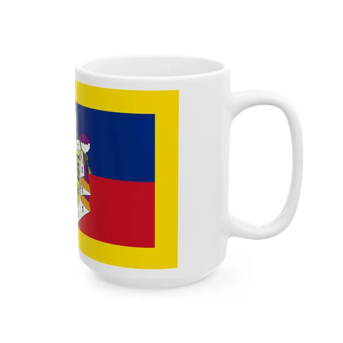 Standard of the Prince of Liechtenstein (Liechtenstein) White Coffee Mug - Go Mug Yourself
