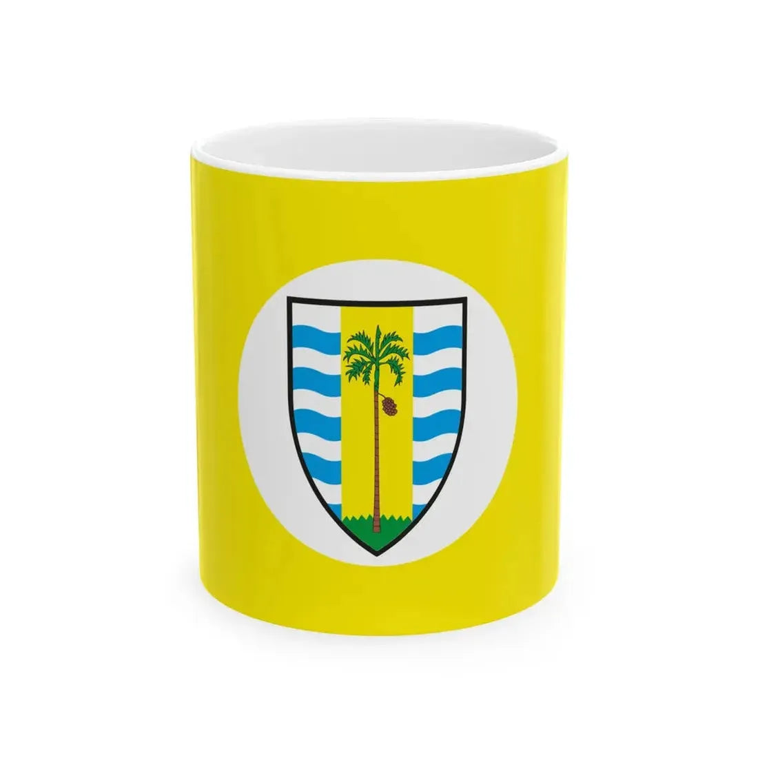 Standard of the Yang di-Pertua Negeri of Penang 1983-2022 (Malaysia) White Coffee Mug 11oz - Go Mug Yourself