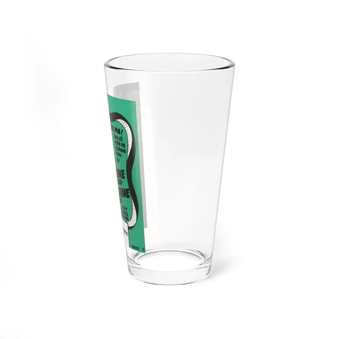STANLEY (DANISH) 1972 Movie Poster - Pint Glass 16oz - Go Mug Yourself
