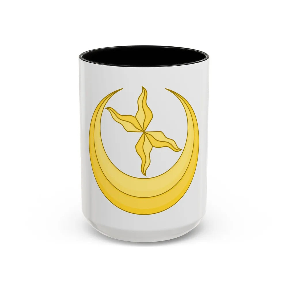 Star and Crescent Badge - Accent Coffee Mug-15oz-Black-Go Mug Yourself