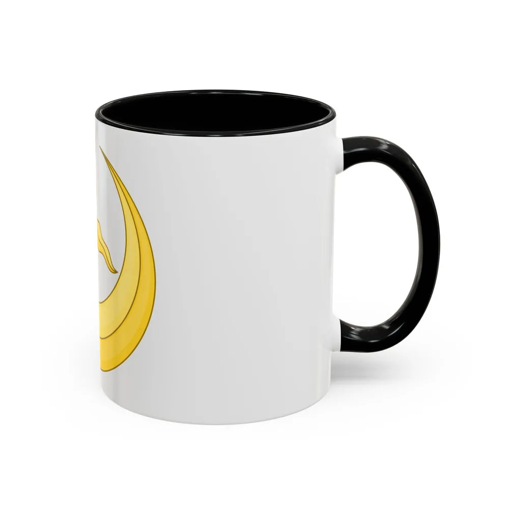 Star and Crescent Badge - Accent Coffee Mug-Go Mug Yourself