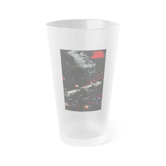 STAR WARS (4) 1977 Movie Poster - Frosted Pint Glass 16oz 16oz Frosted - Go Mug Yourself