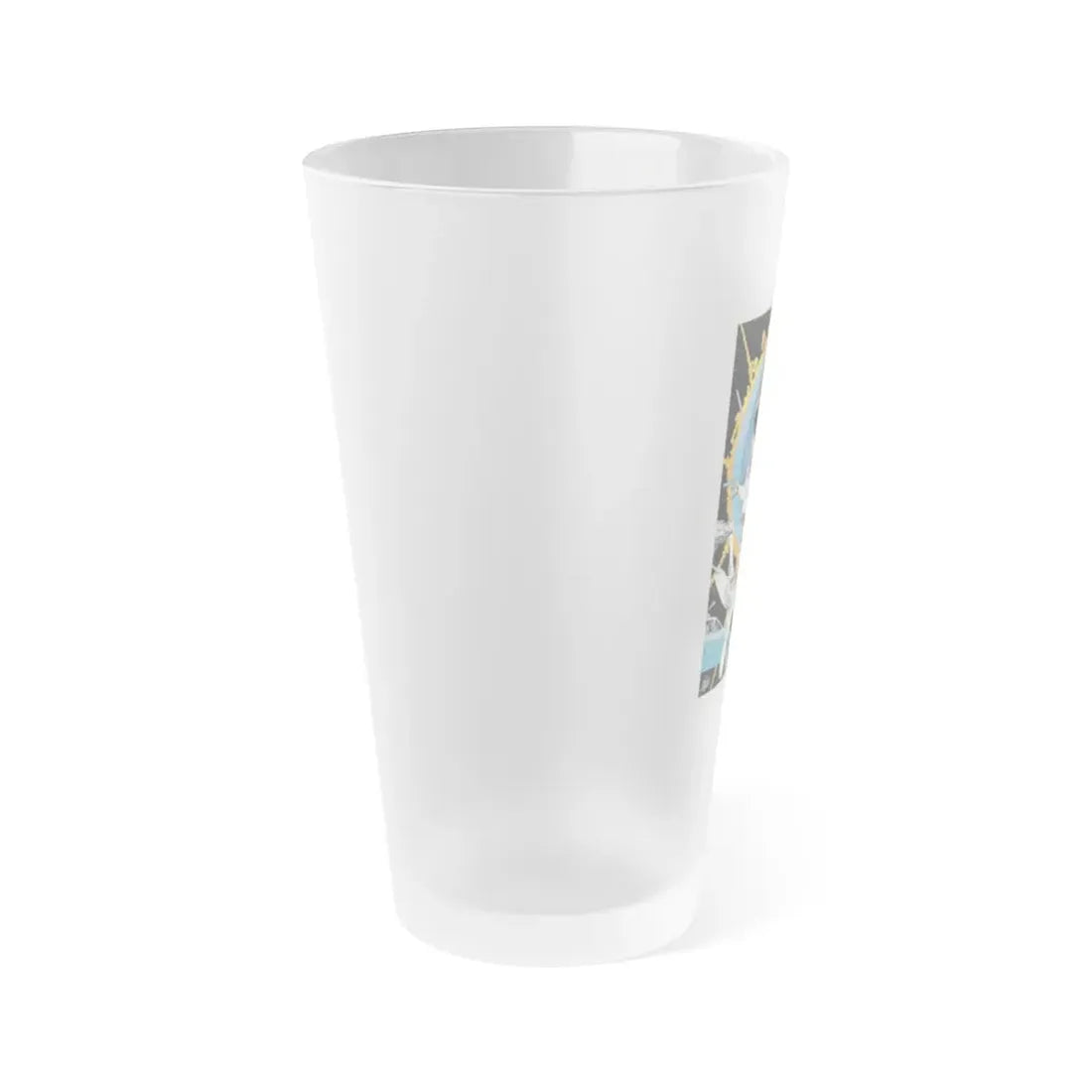 STAR WARS (ADVANCE) 1977 Movie Poster - Frosted Pint Glass 16oz - Go Mug Yourself