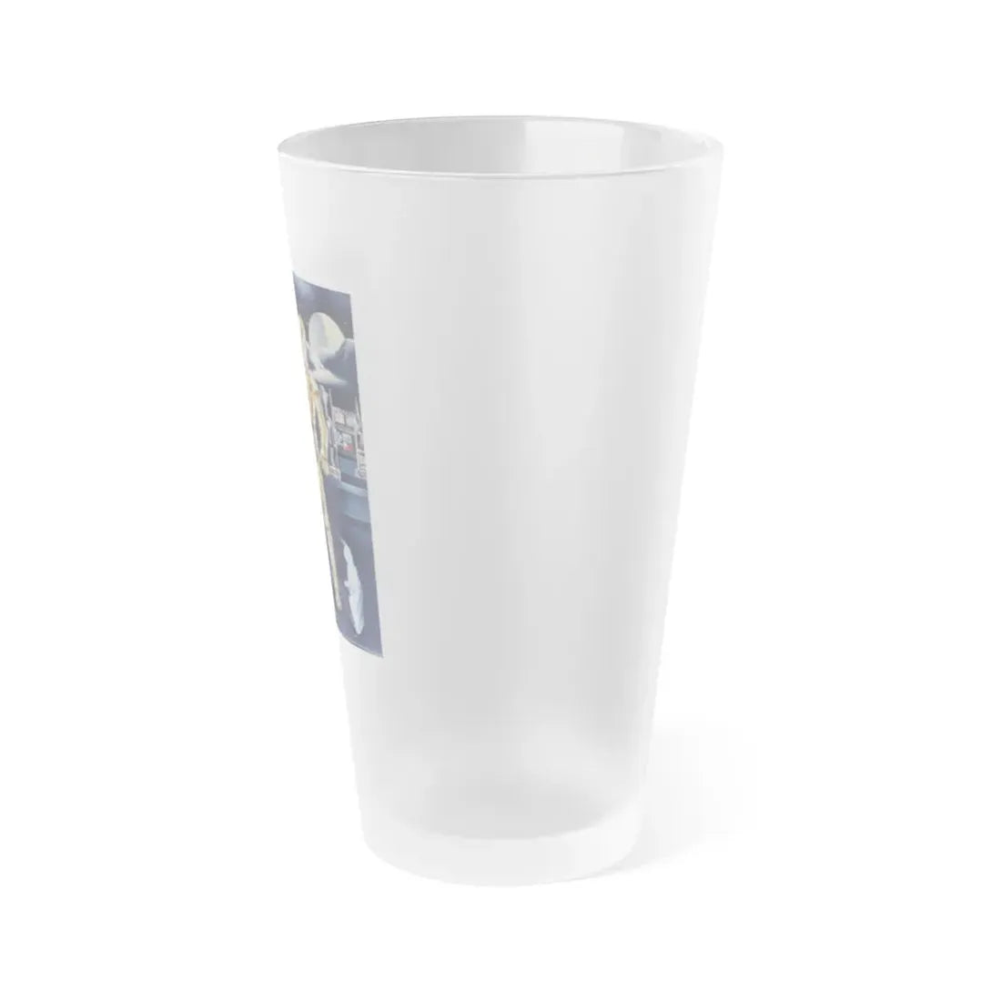 STAR WARS (CUSTOMER CASCADE EXCLUSIVE 1) 1977 Movie Poster - Frosted Pint Glass 16oz - Go Mug Yourself