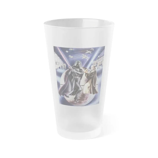 STAR WARS (CUSTOMER CASCADE EXCLUSIVE 3) 1977 Movie Poster - Frosted Pint Glass 16oz Default Title - Go Mug Yourself