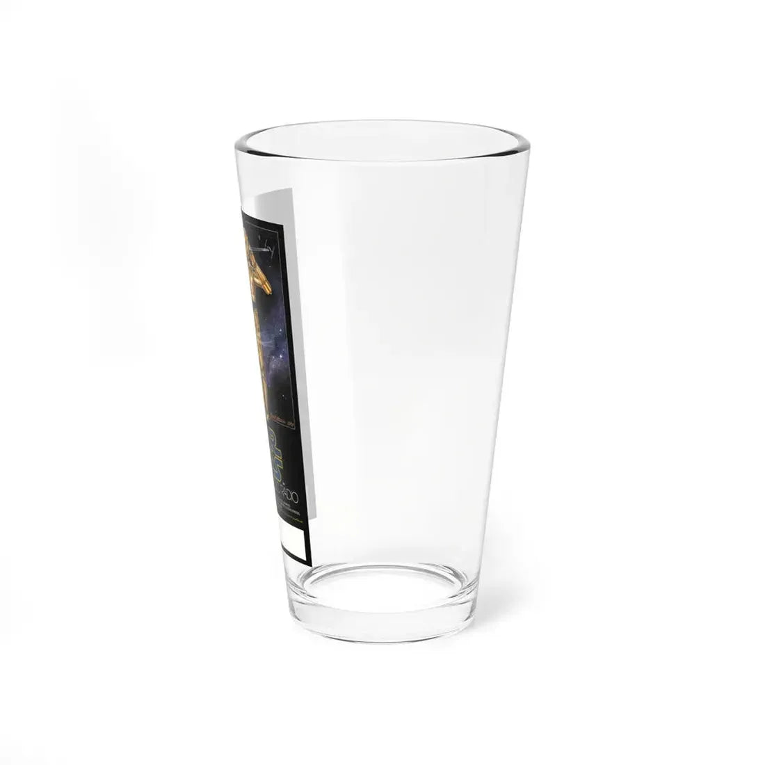 STAR WARS RADIO ADVERTISEMENT 1977 Movie Poster - Pint Glass 16oz - Go Mug Yourself