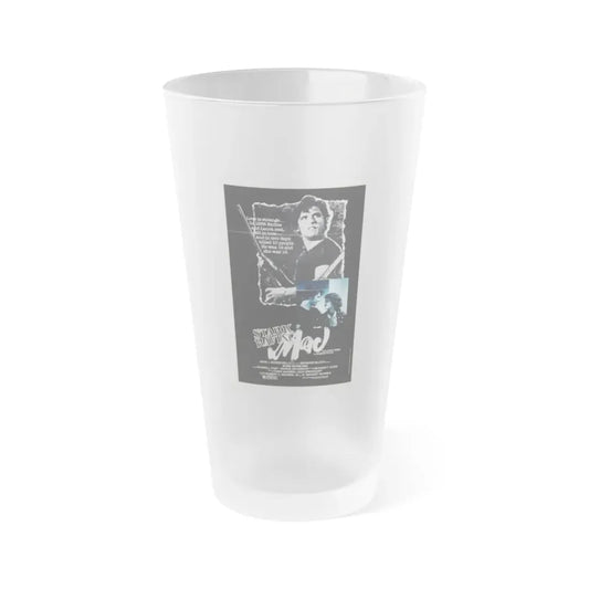 STARK RAVING MAD 1981 Movie Poster - Frosted Pint Glass 16oz 16oz Frosted - Go Mug Yourself
