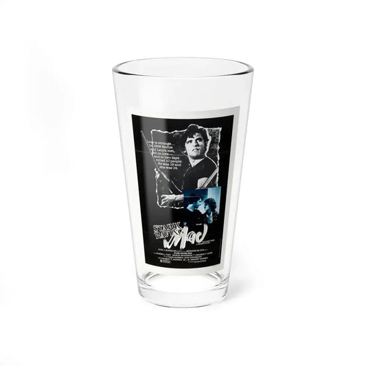 STARK RAVING MAD 1981 Movie Poster - Pint Glass 16oz 16oz - Go Mug Yourself