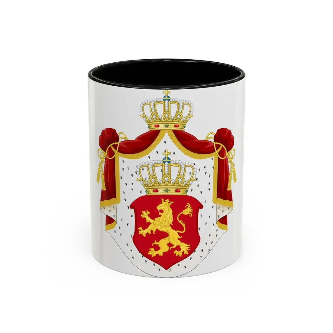 State Achievement of Bulgaria 1878 - Accent Coffee Mug 11oz Black - Go Mug Yourself