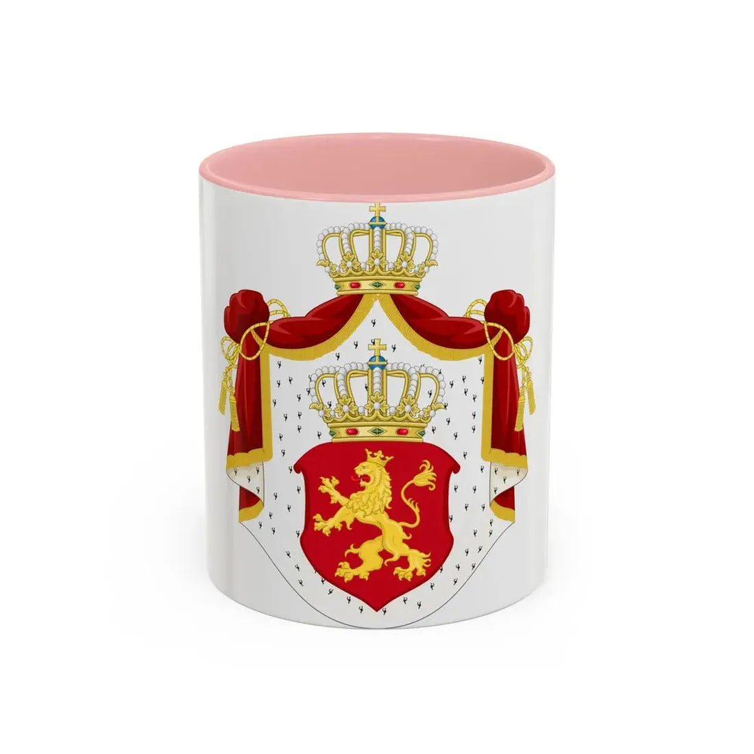 State Achievement of Bulgaria 1878 - Accent Coffee Mug 11oz Pink - Go Mug Yourself