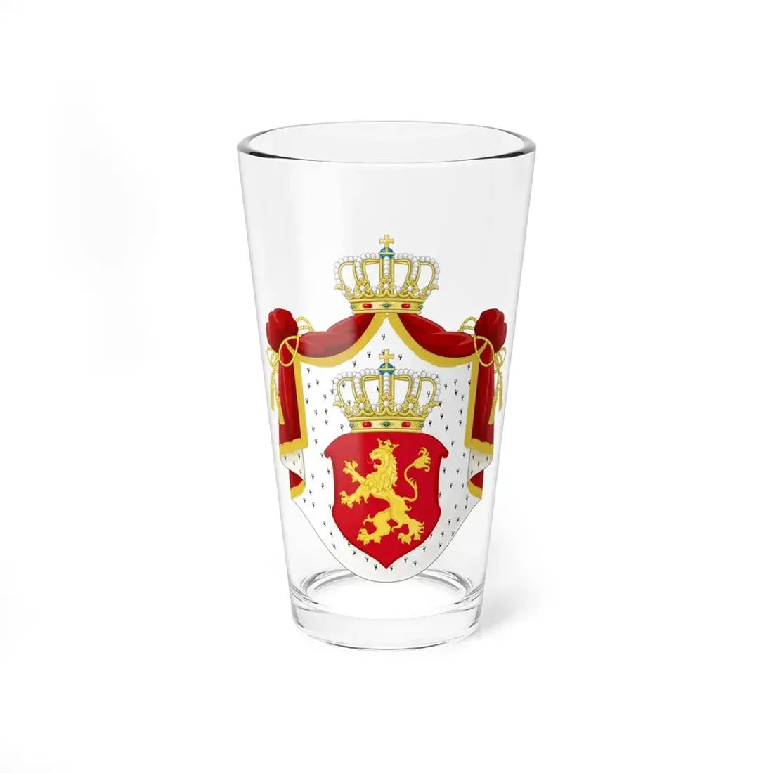 State Achievement of Bulgaria 1878 - Pint Glass 16oz 16oz - Go Mug Yourself