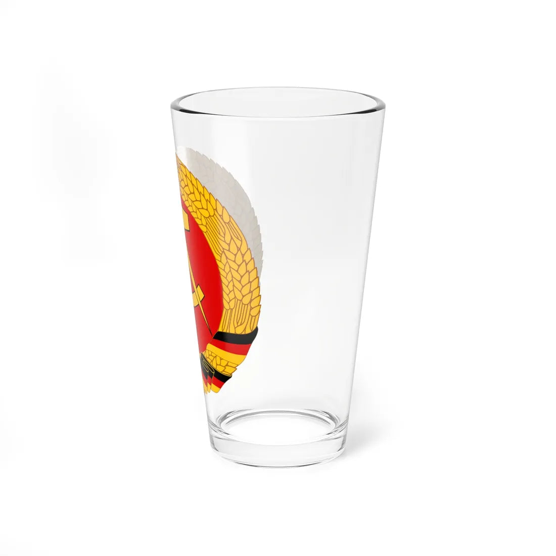 State arms of the German Democratic Republic (Coat of Arms) Pint Glass 16oz - Go Mug Yourself