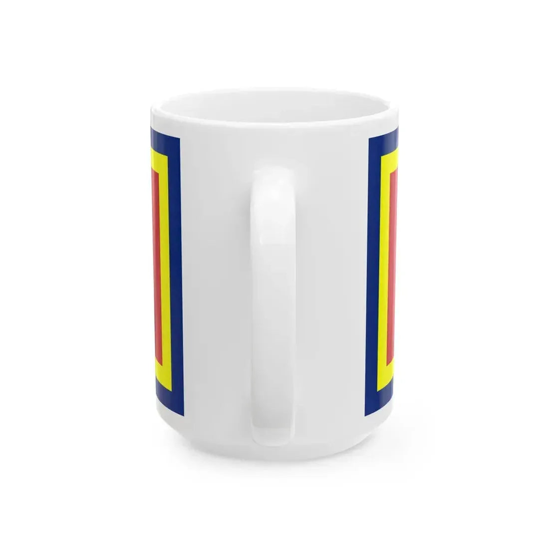 State Ceremonial Flag of Johor (Malaysia) White Coffee Mug - Go Mug Yourself
