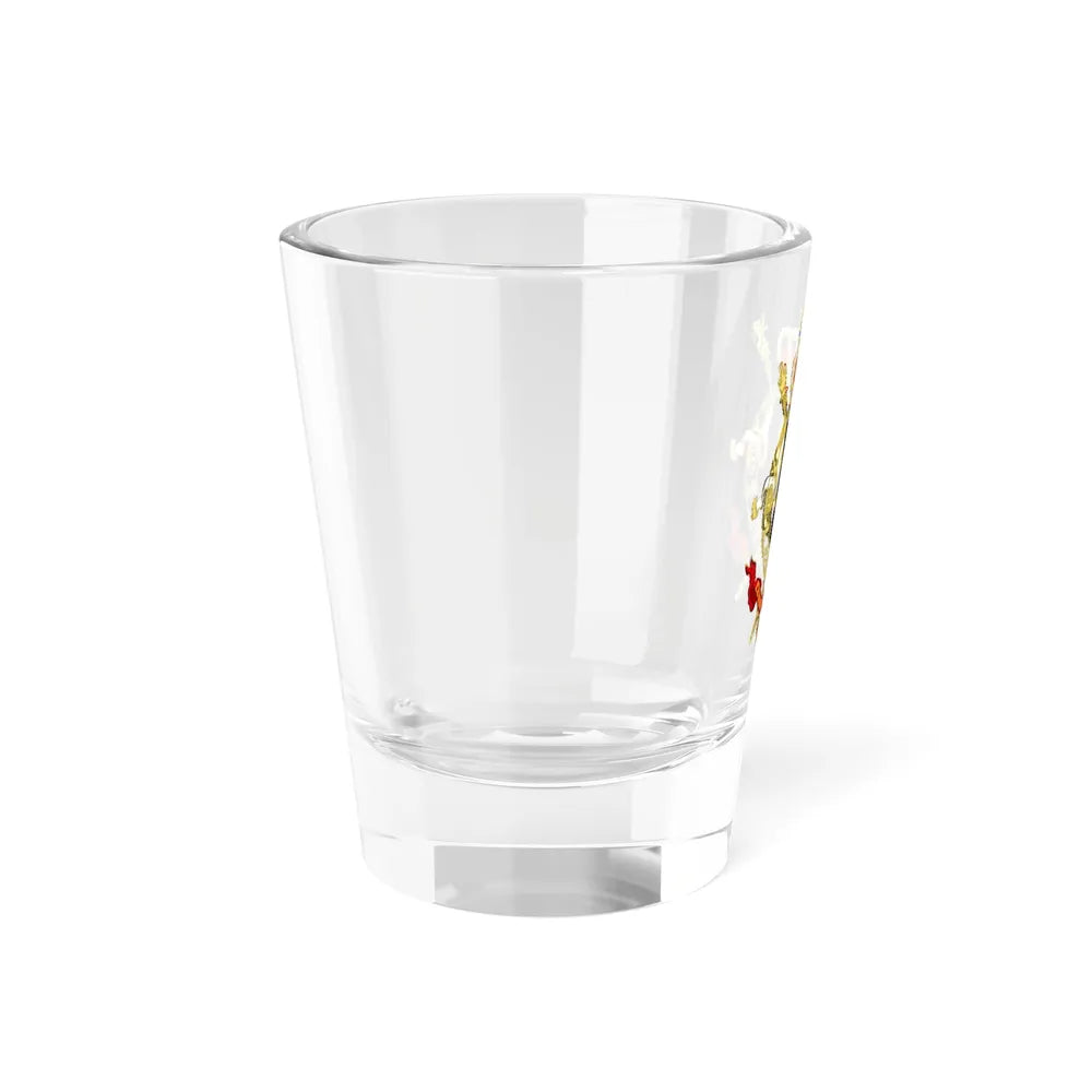 State Coat of Arms of Belgium - Shot Glass 1.5oz - Go Mug Yourself