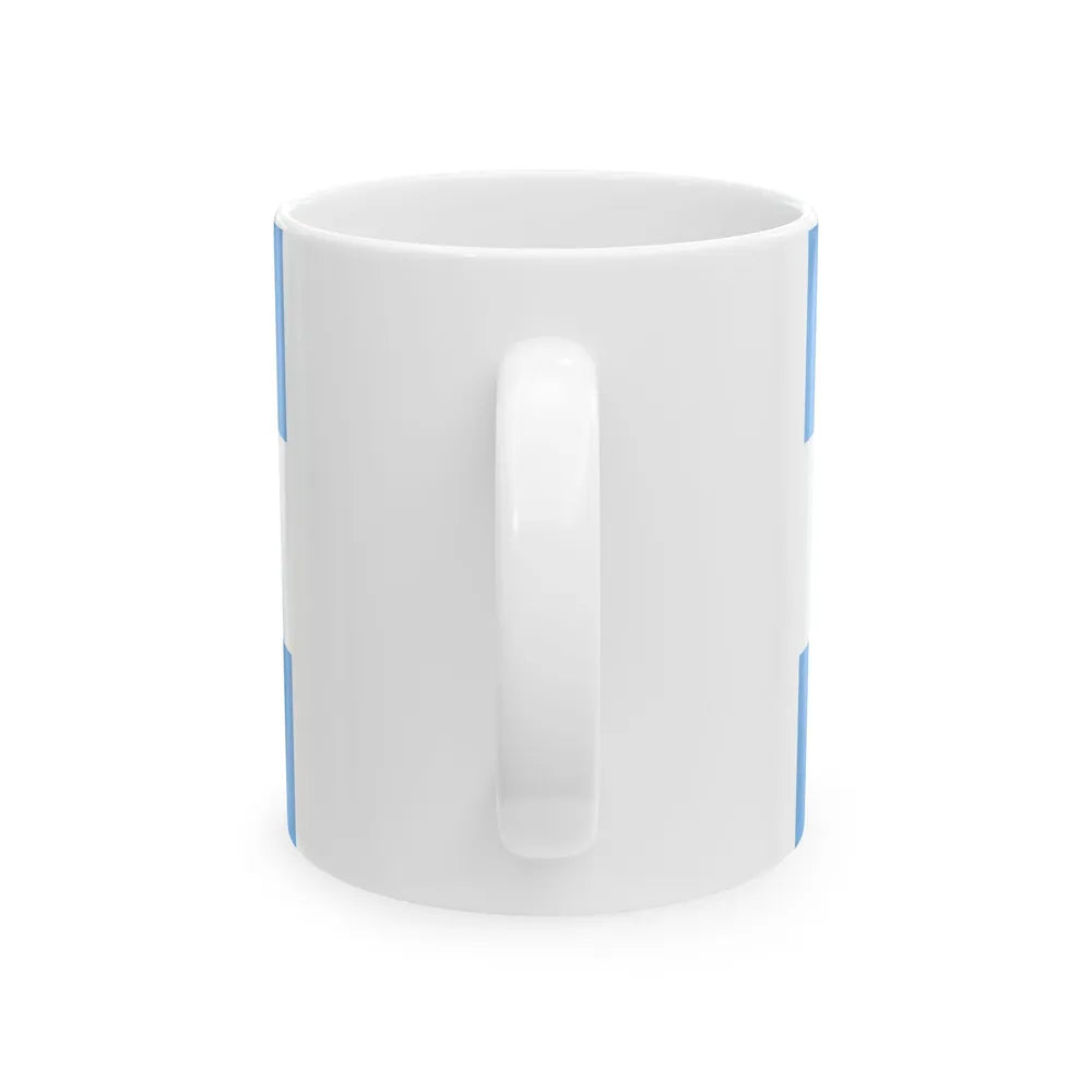 State flag of Argentina 1913-1941 (Argentina) White Coffee Mug - Go Mug Yourself
