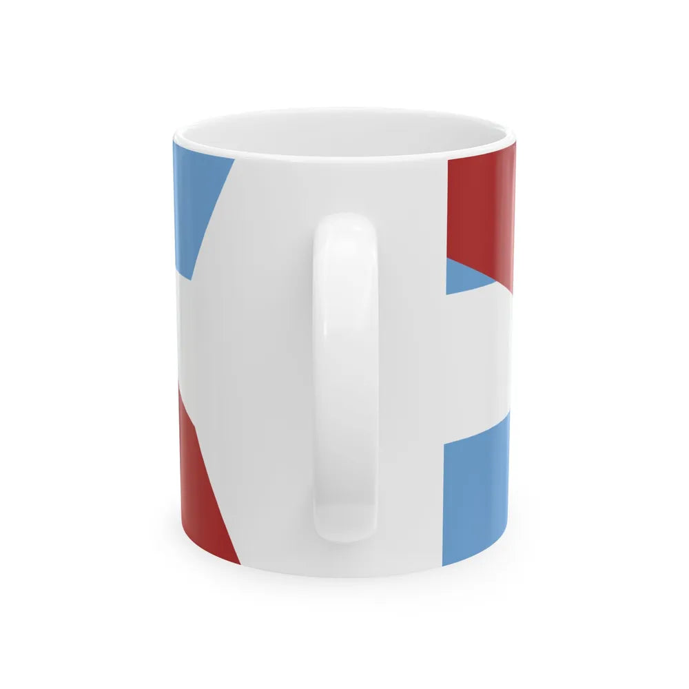State Flag of Entre Rios (Argentina) White Coffee Mug - Go Mug Yourself