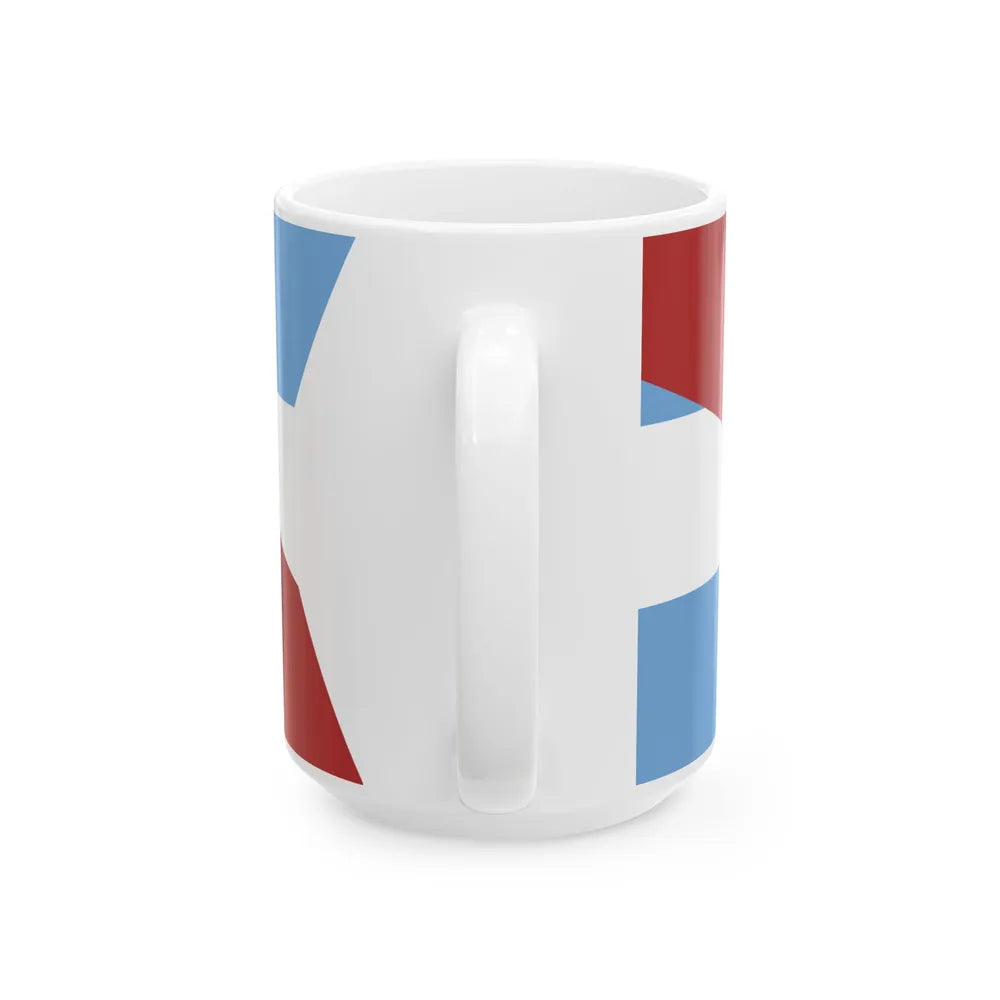 State Flag of Entre Rios (Argentina) White Coffee Mug - Go Mug Yourself