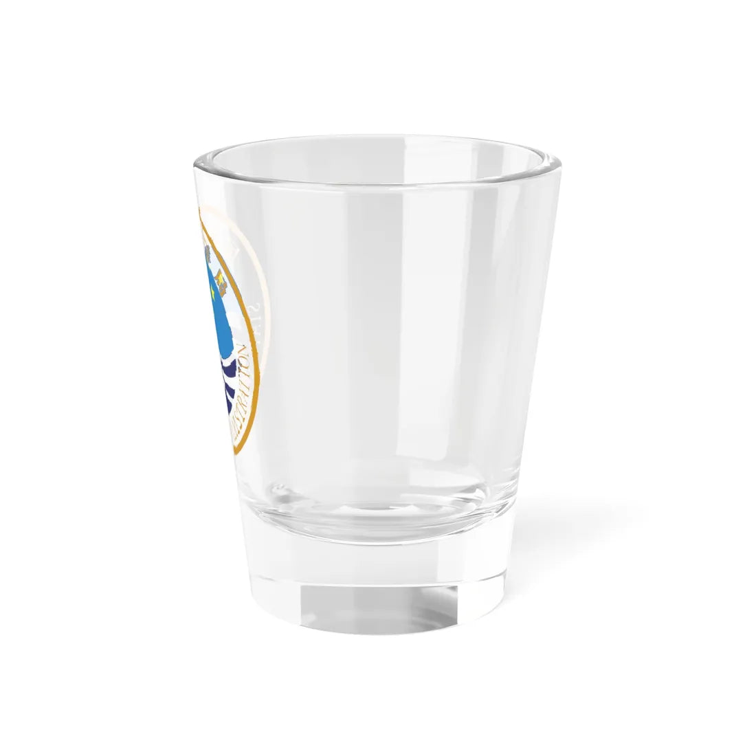State Oceanic Administration of P.R.China badge (China) (Coat of Arms) Shot Glass 1.5oz - Go Mug Yourself