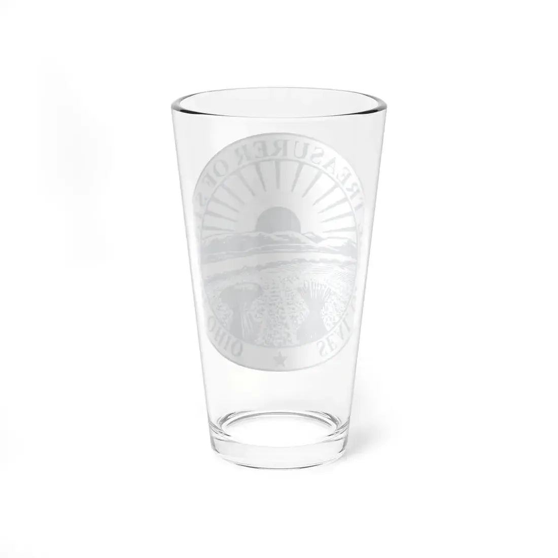 State Treasurer of Ohio - Pint Glass 16oz - Go Mug Yourself