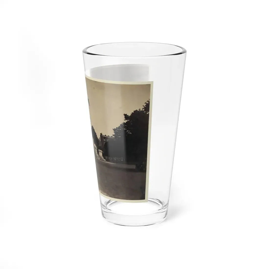 Statue Of George Washington On Horseback On Top Of A Monument In The Capitol Square Area Of Richmond, Virginia (U.S. Civil War) Pint Glass 16oz - Go Mug Yourself