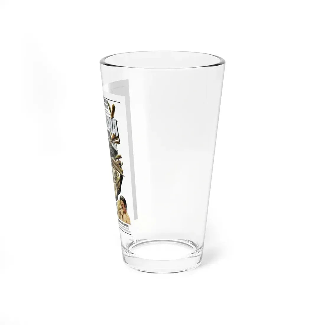 STEEL ARENA 1973 Movie Poster - Pint Glass 16oz - Go Mug Yourself