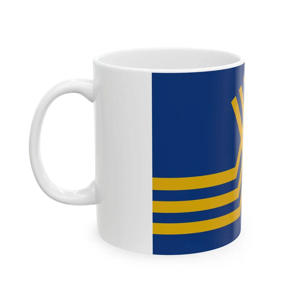 Stekene vlag (Belgium) White Coffee Mug - Go Mug Yourself