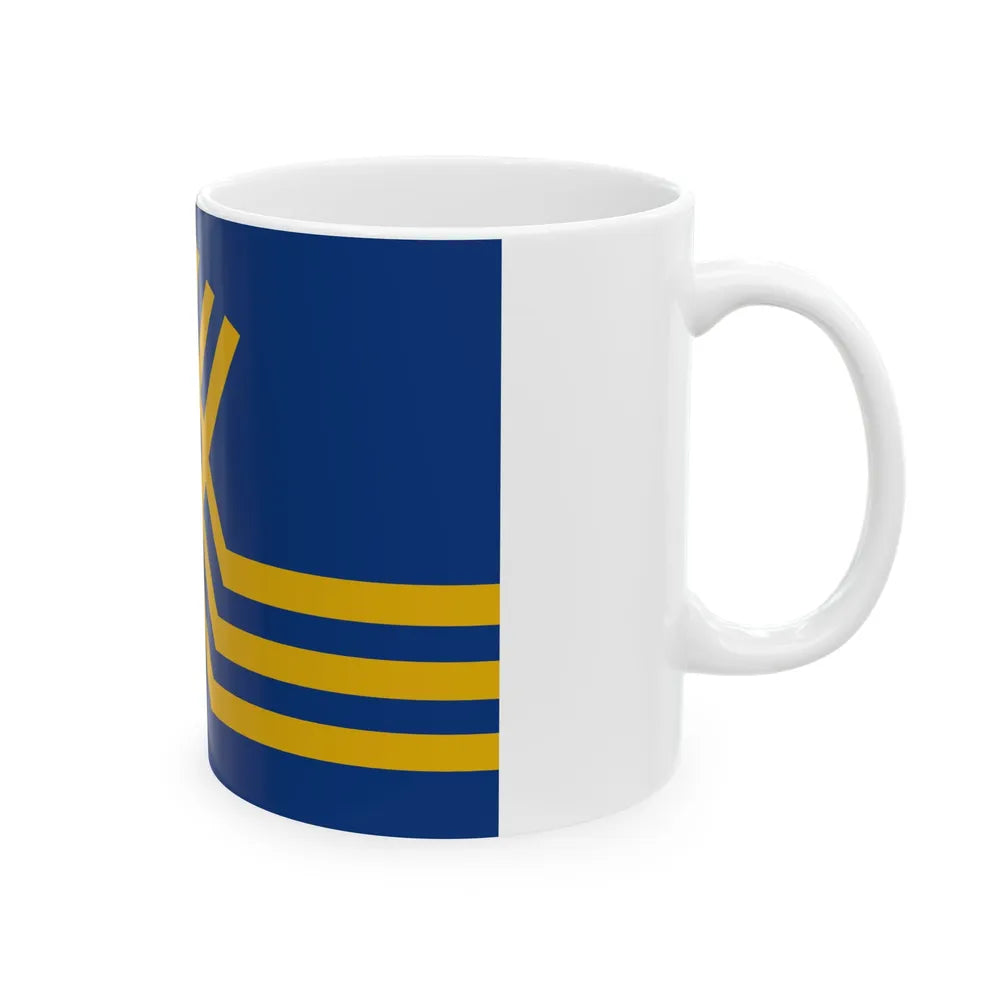 Stekene vlag (Belgium) White Coffee Mug - Go Mug Yourself
