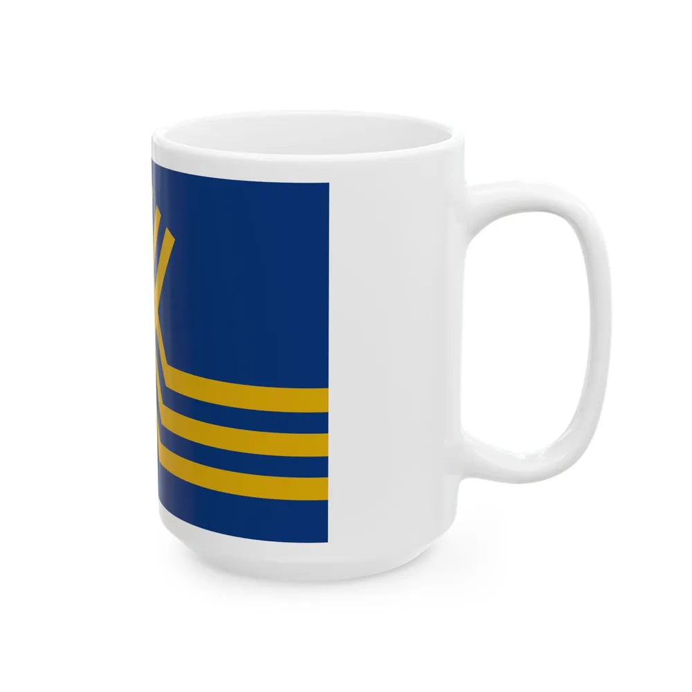 Stekene vlag (Belgium) White Coffee Mug - Go Mug Yourself