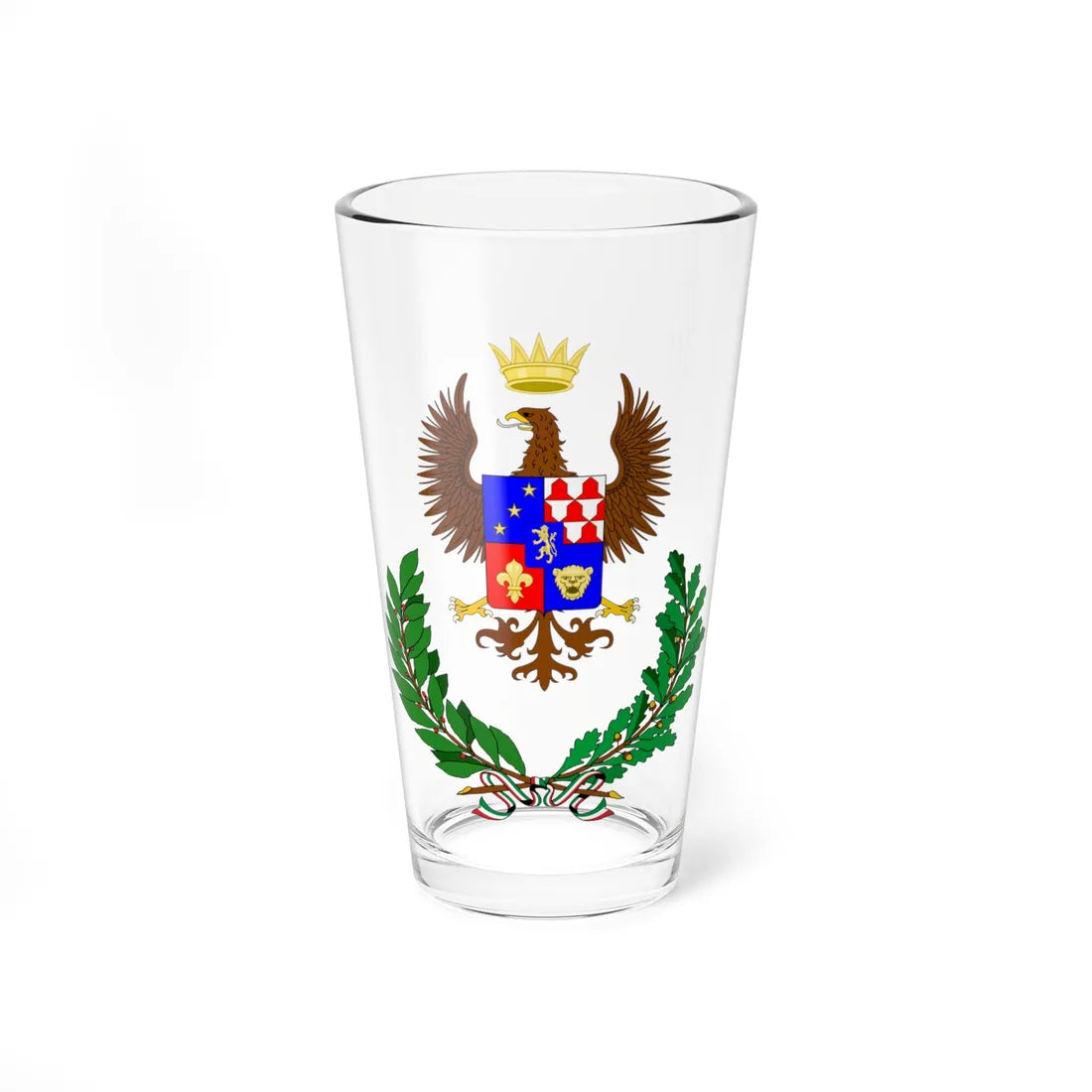 Stemmaalessandriadellarocca (Italy) (Coat of Arms) Pint Glass 16oz 16oz - Go Mug Yourself