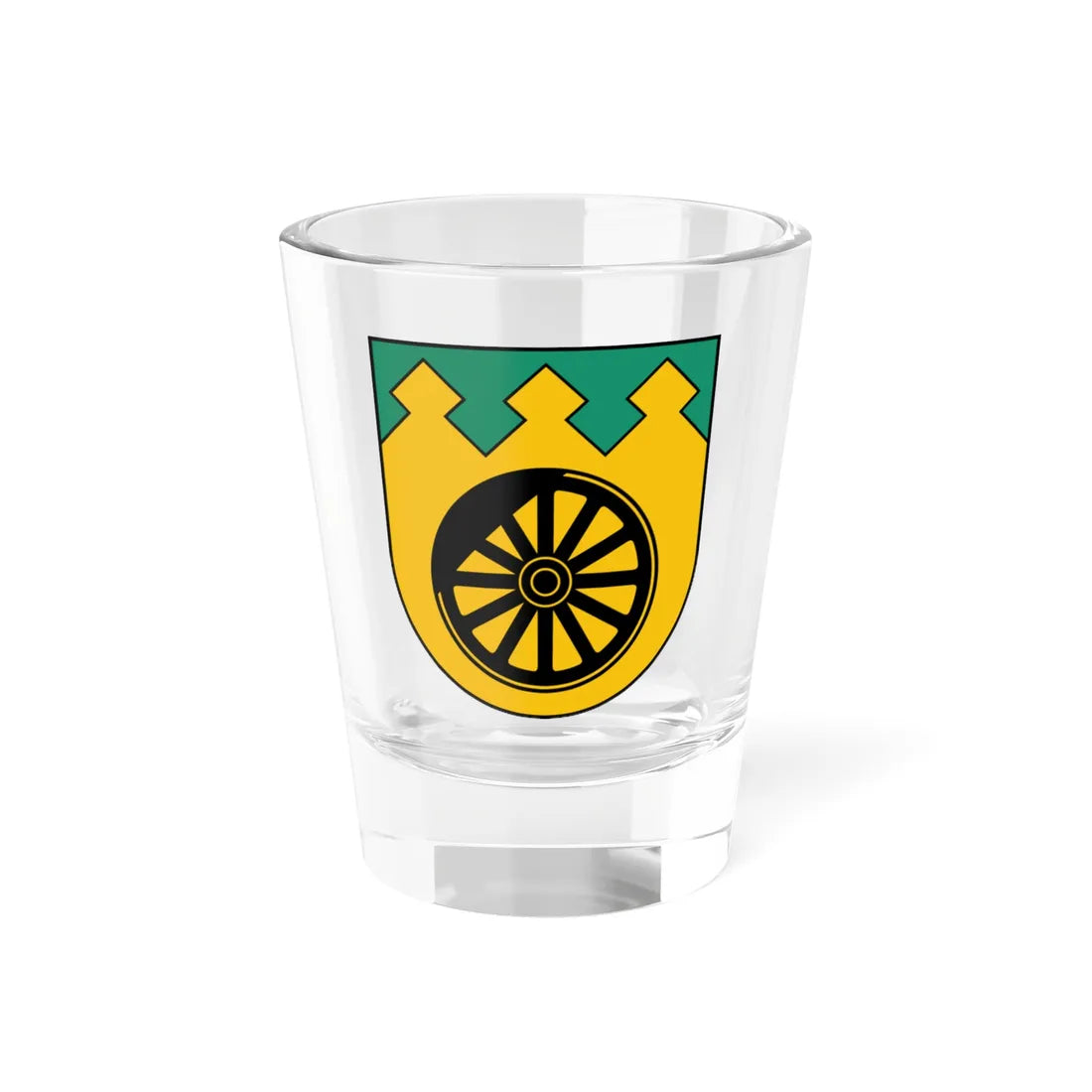 Stende COA (Latvia) (Coat of Arms) Shot Glass 1.5oz - Go Mug Yourself