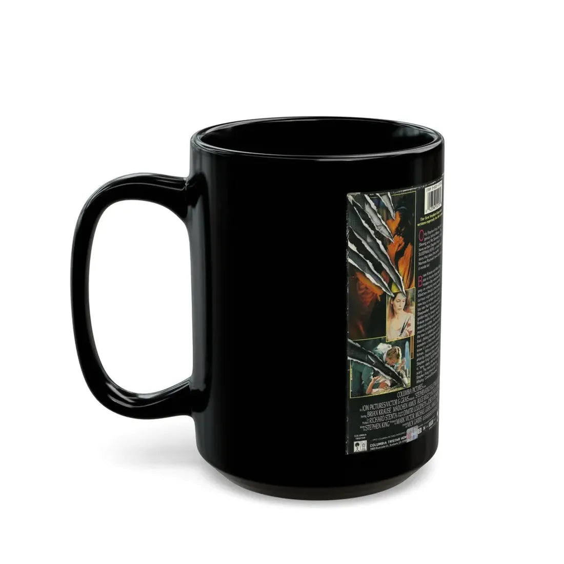 STEPHEN KINGS NIGHTSHIFT SLEEPWALKERS (VHS COVER) - Black Coffee Mug - Go Mug Yourself