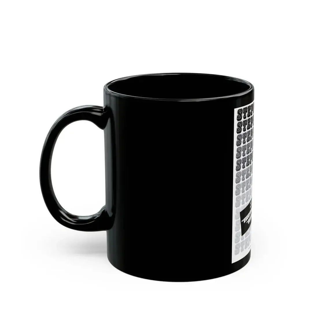 Steppenwolf 1968 (Music Poster) Black Coffee Mug - Go Mug Yourself