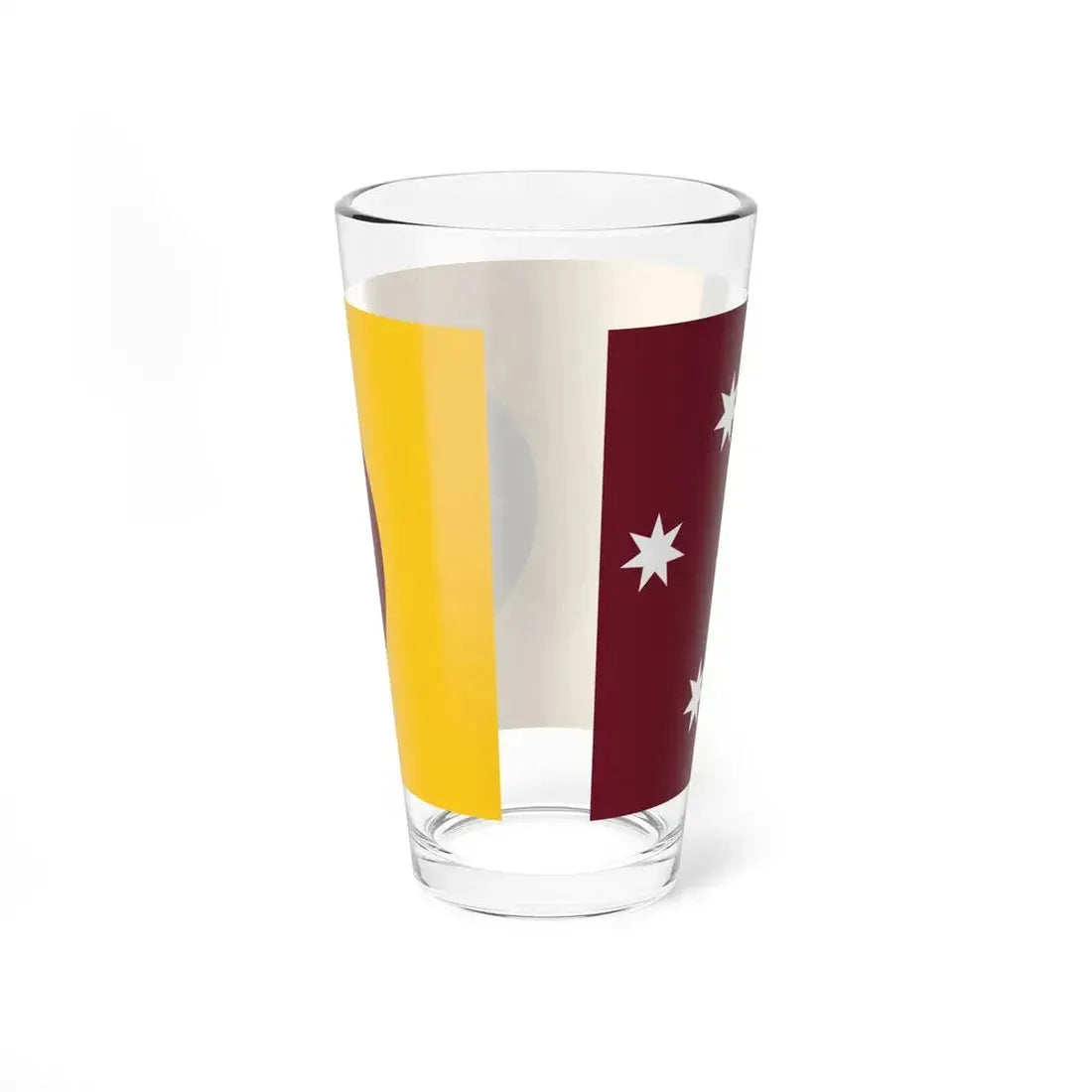 Steven Squires Queensland Flag Proposal (Australia) Pint Glass 16oz - Go Mug Yourself