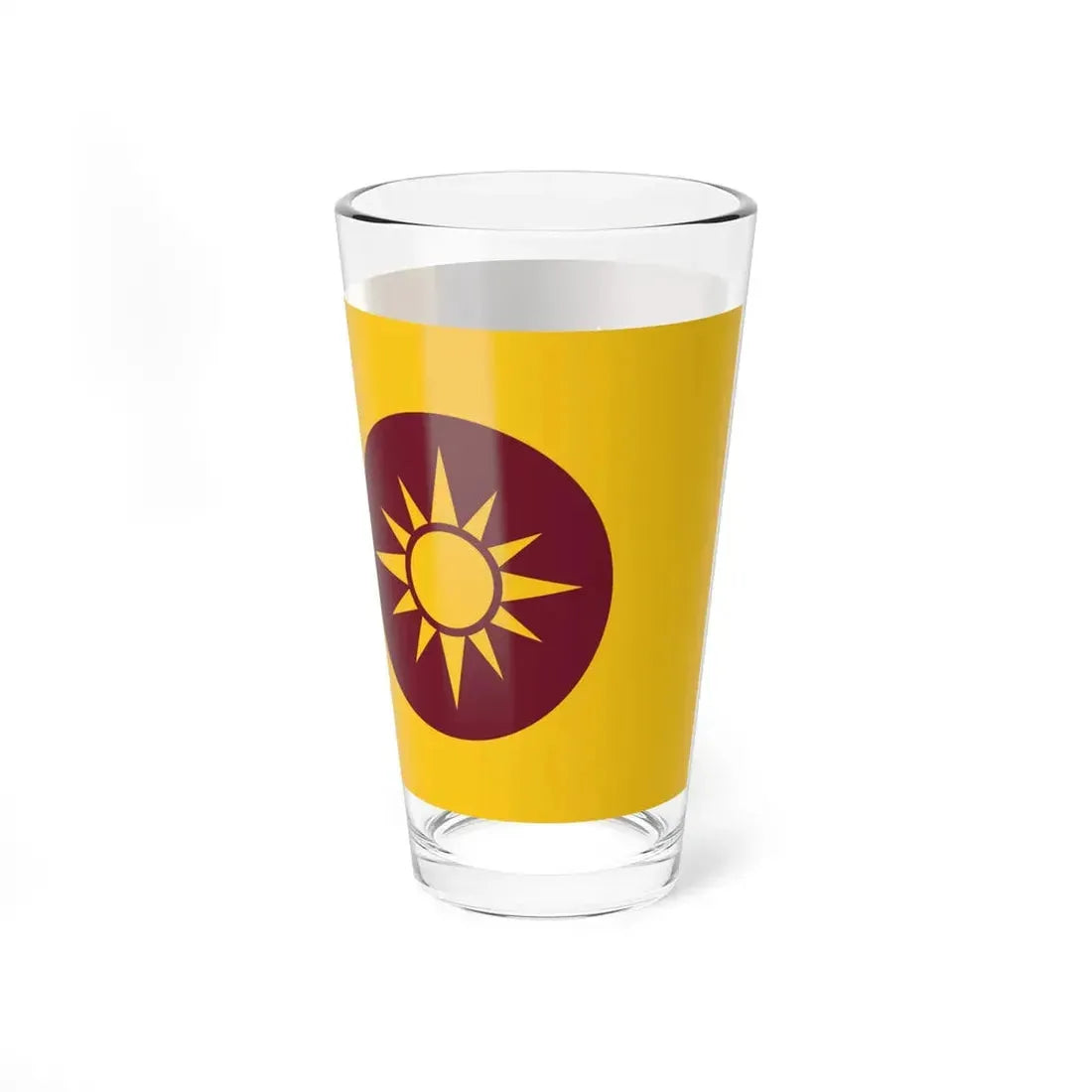 Steven Squires Queensland Flag Proposal (Australia) Pint Glass 16oz - Go Mug Yourself