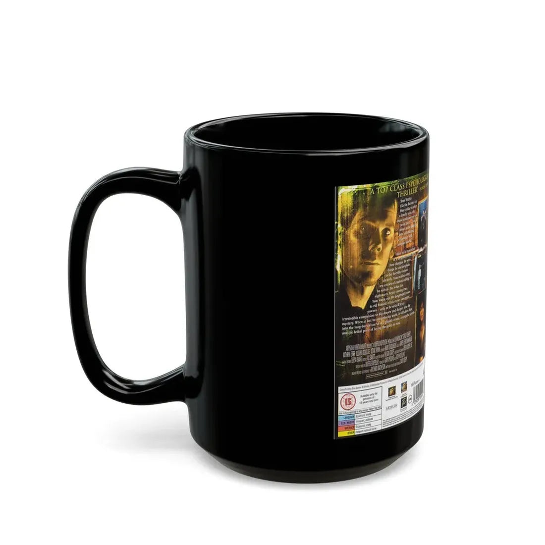 STIR OF ECHOES (VHS COVER) - Black Coffee Mug - Go Mug Yourself