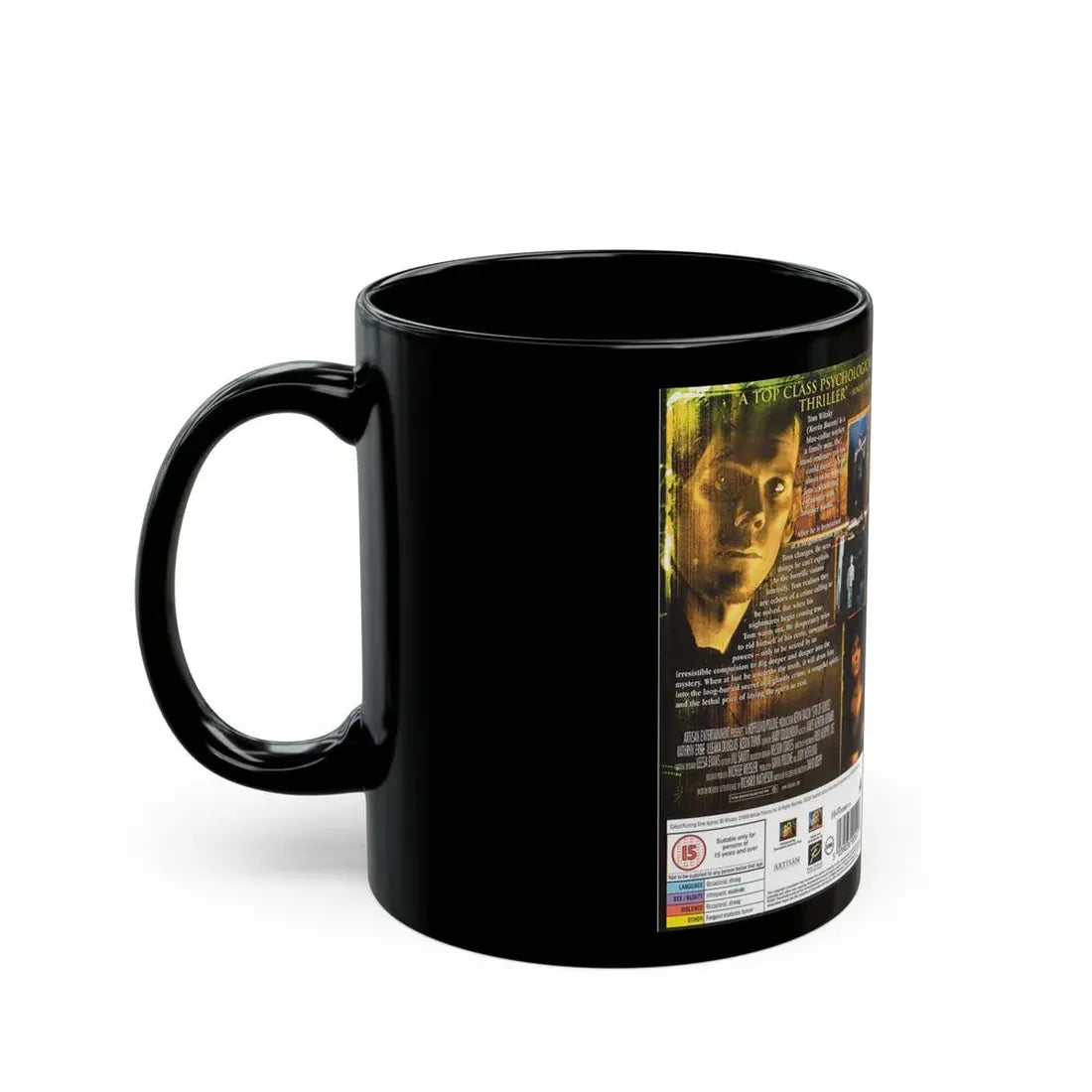 STIR OF ECHOES (VHS COVER) - Black Coffee Mug - Go Mug Yourself