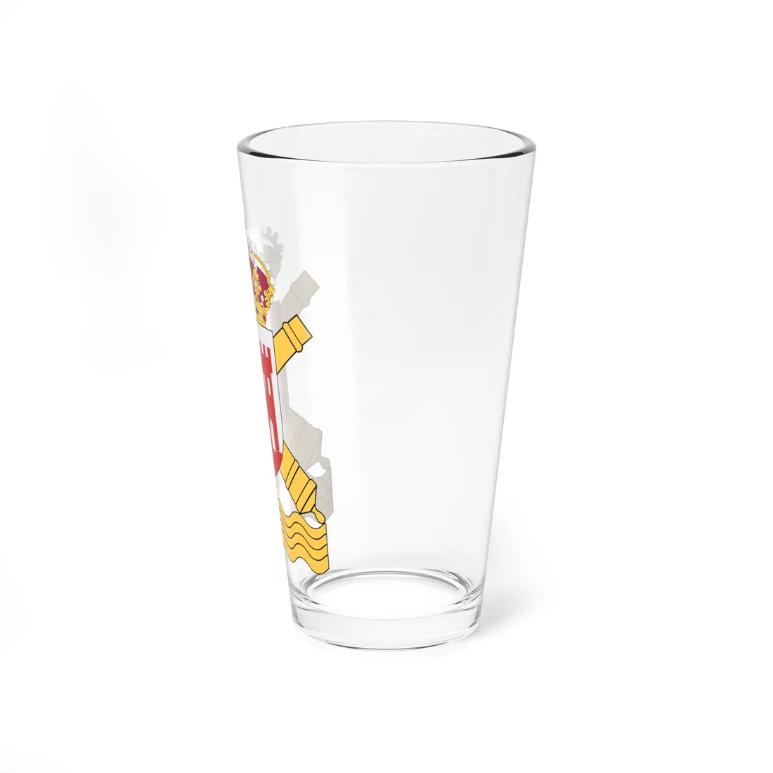 Stockholms kustartilleriförsvar vapen (Sweden) (Coat of Arms) Pint Glass 16oz - Go Mug Yourself