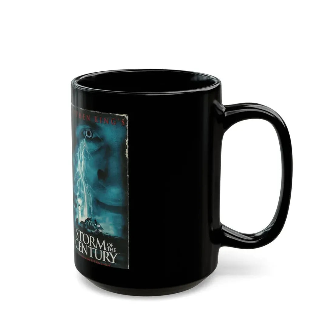 STORM OF THE CENTURY (VHS COVER) - Black Coffee Mug - Go Mug Yourself