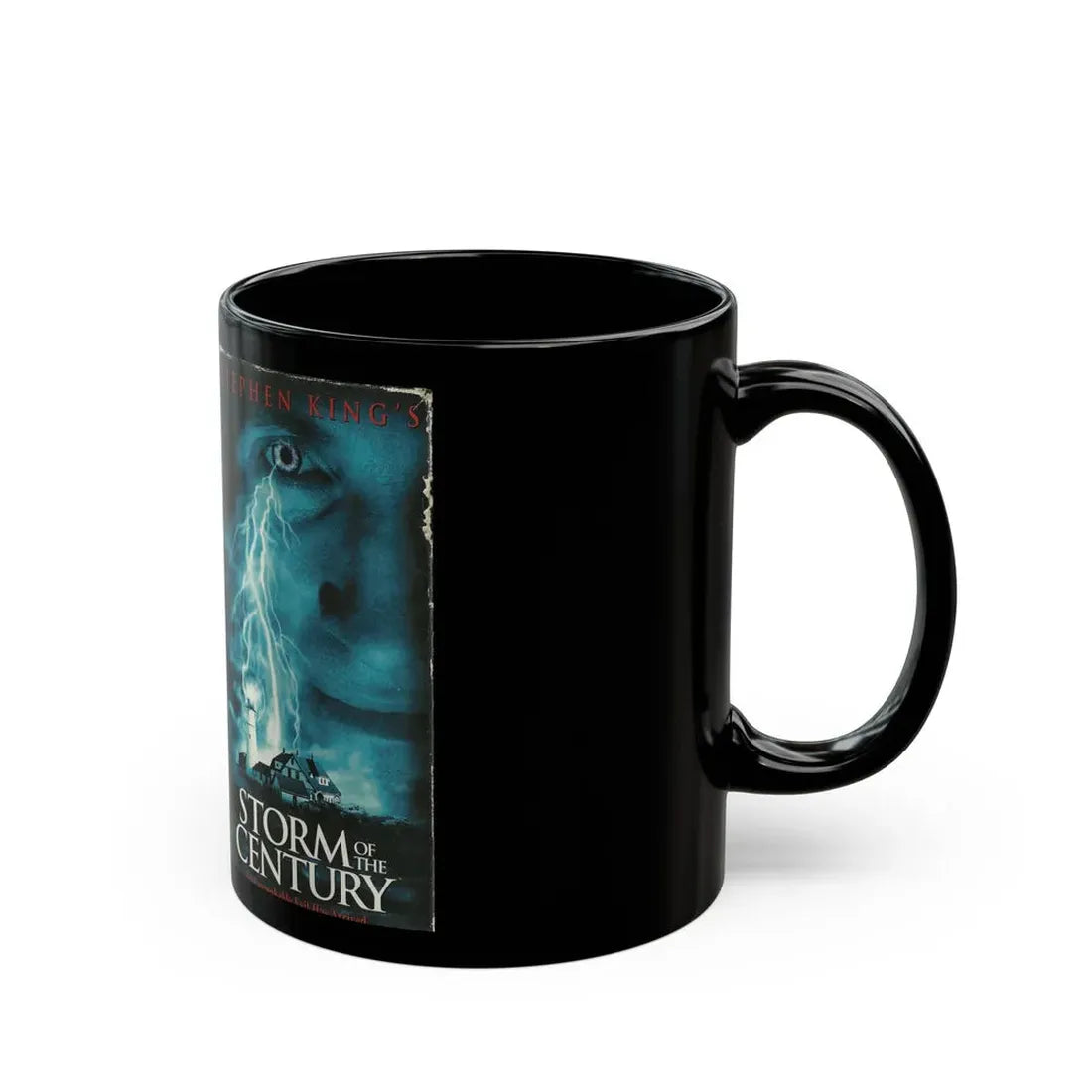 STORM OF THE CENTURY (VHS COVER) - Black Coffee Mug - Go Mug Yourself