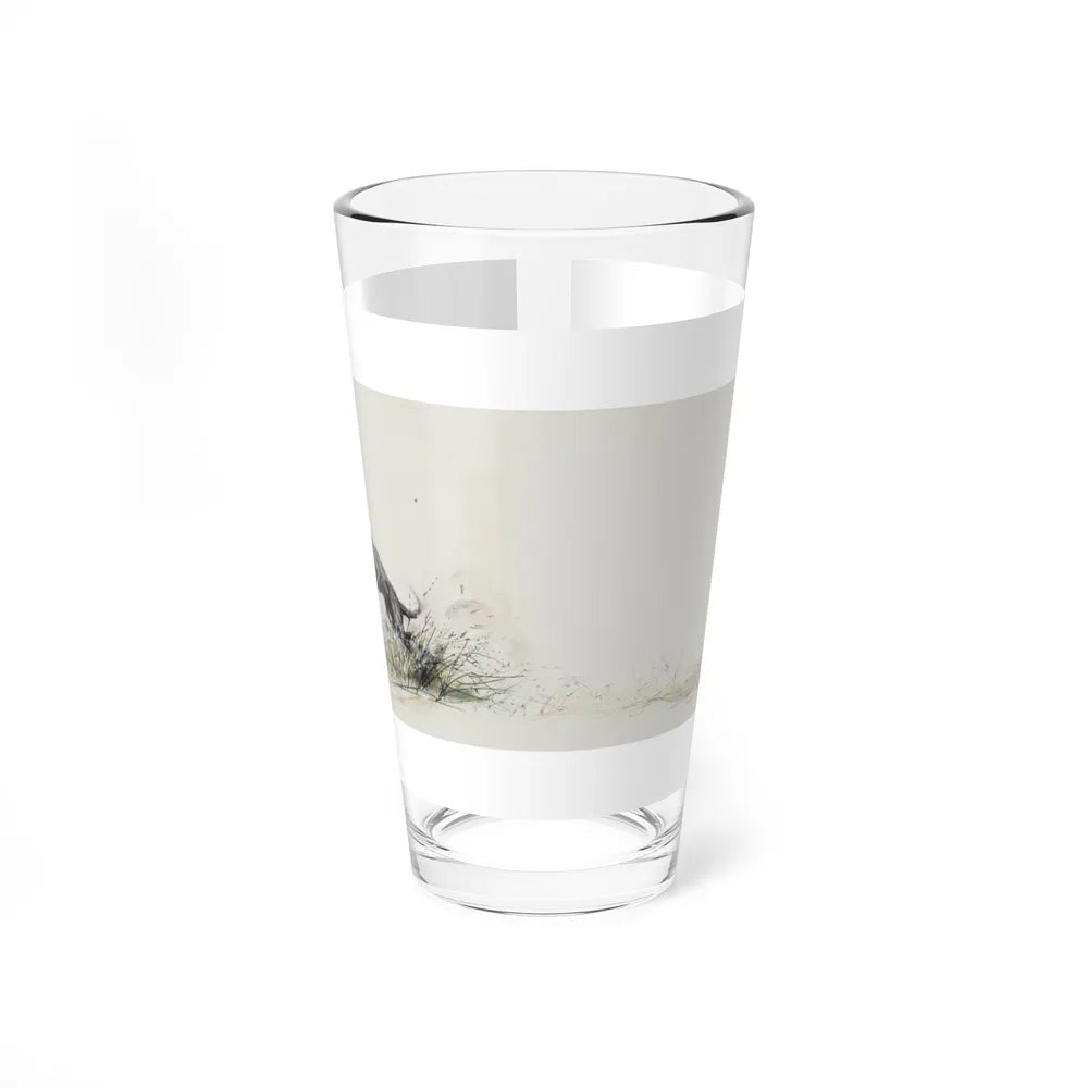 Story illustration (4) (Magazine Illustration) Pint Glass 16oz 16oz - Go Mug Yourself