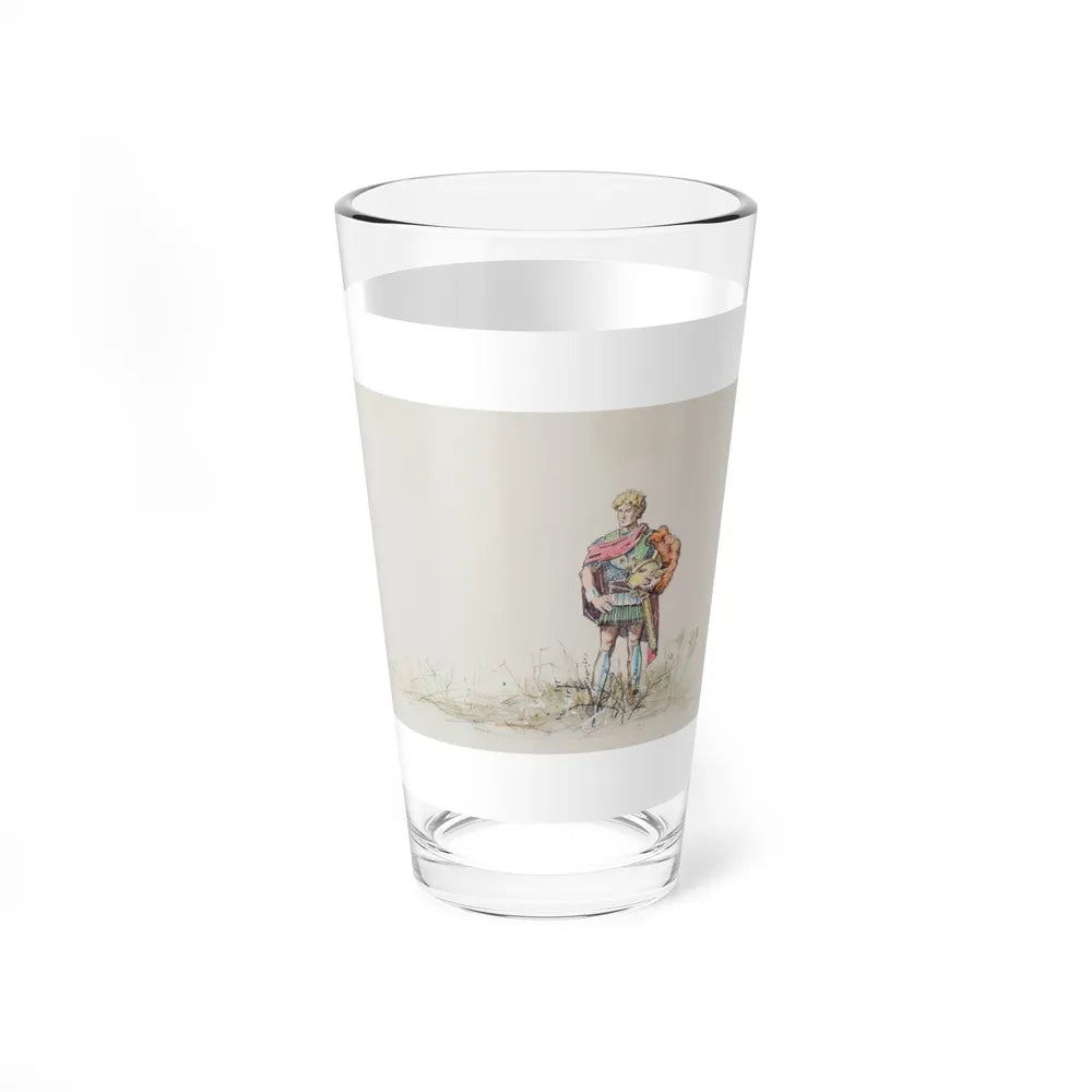 Story illustration (4) (Magazine Illustration) Pint Glass 16oz - Go Mug Yourself