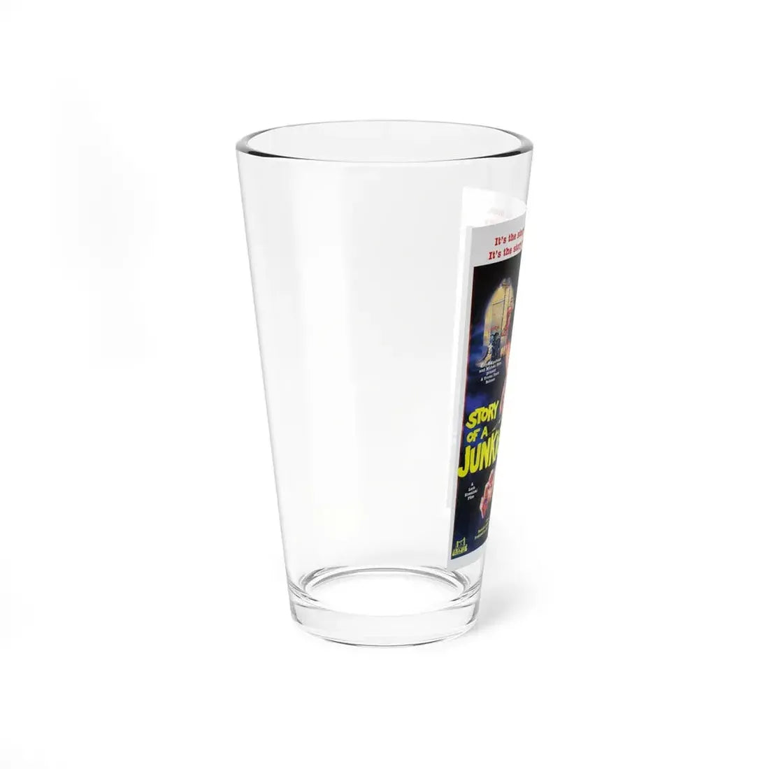 STORY OF A JUNKIE 1985 Movie Poster - Pint Glass 16oz - Go Mug Yourself