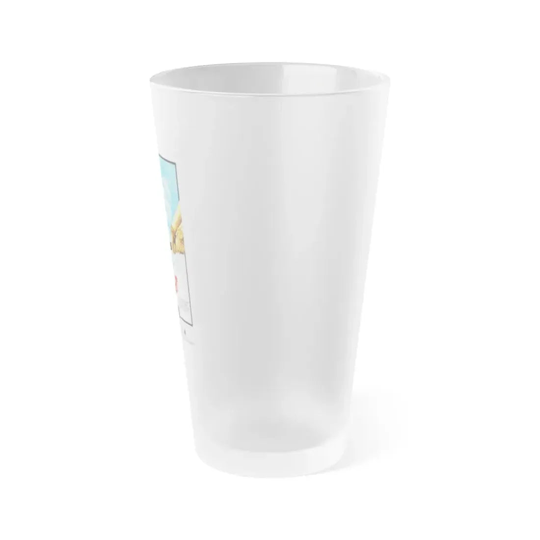 STRAIT-JACKET (2) 1964 Movie Poster - Frosted Pint Glass 16oz - Go Mug Yourself