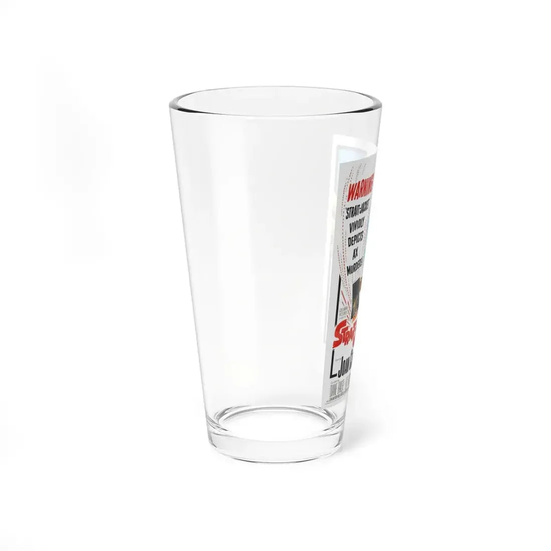 STRAIT-JACKET (2) 1964 Movie Poster - Pint Glass 16oz - Go Mug Yourself